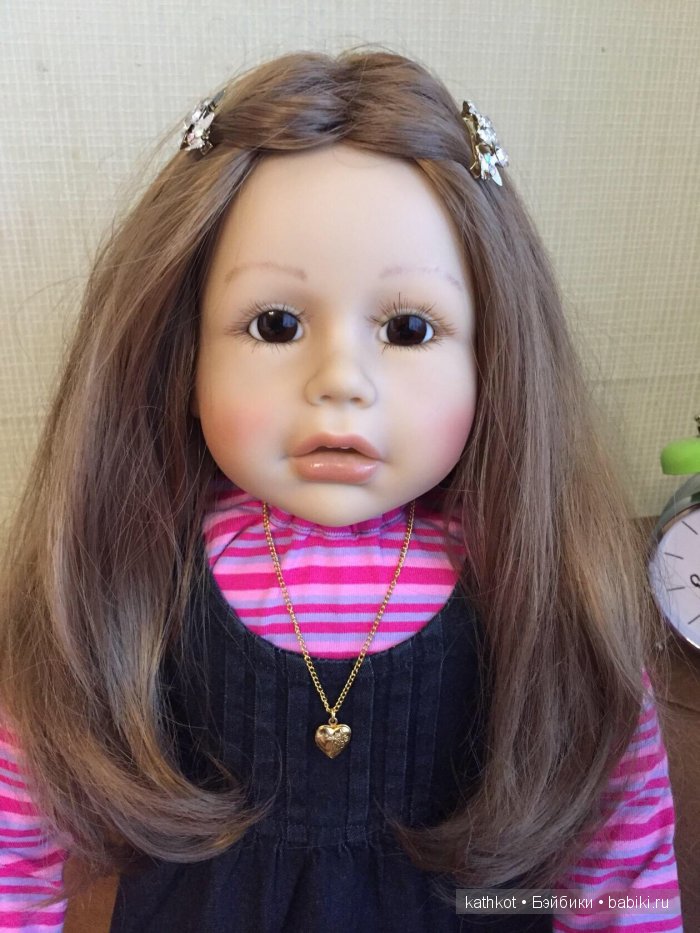 Мой толстенький хомячок - Верена, коллекционая кукла от Brigitte Leman (фото 5)