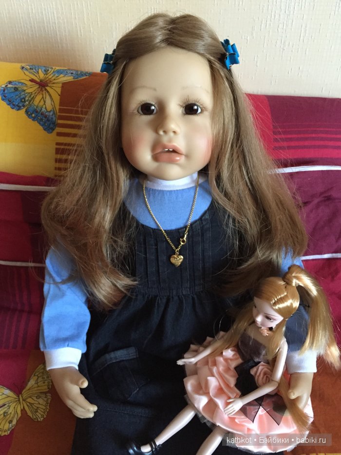 Мой толстенький хомячок - Верена, коллекционая кукла от Brigitte Leman