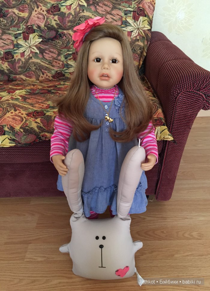 Мой толстенький хомячок - Верена, коллекционая кукла от Brigitte Leman