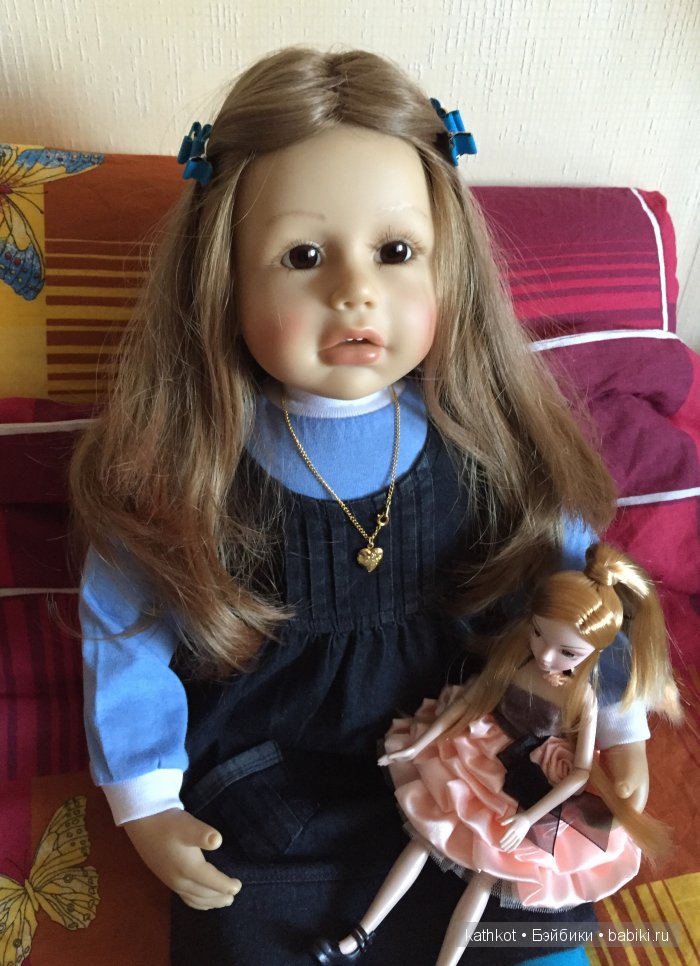 Мой толстенький хомячок - Верена, коллекционая кукла от Brigitte Leman
