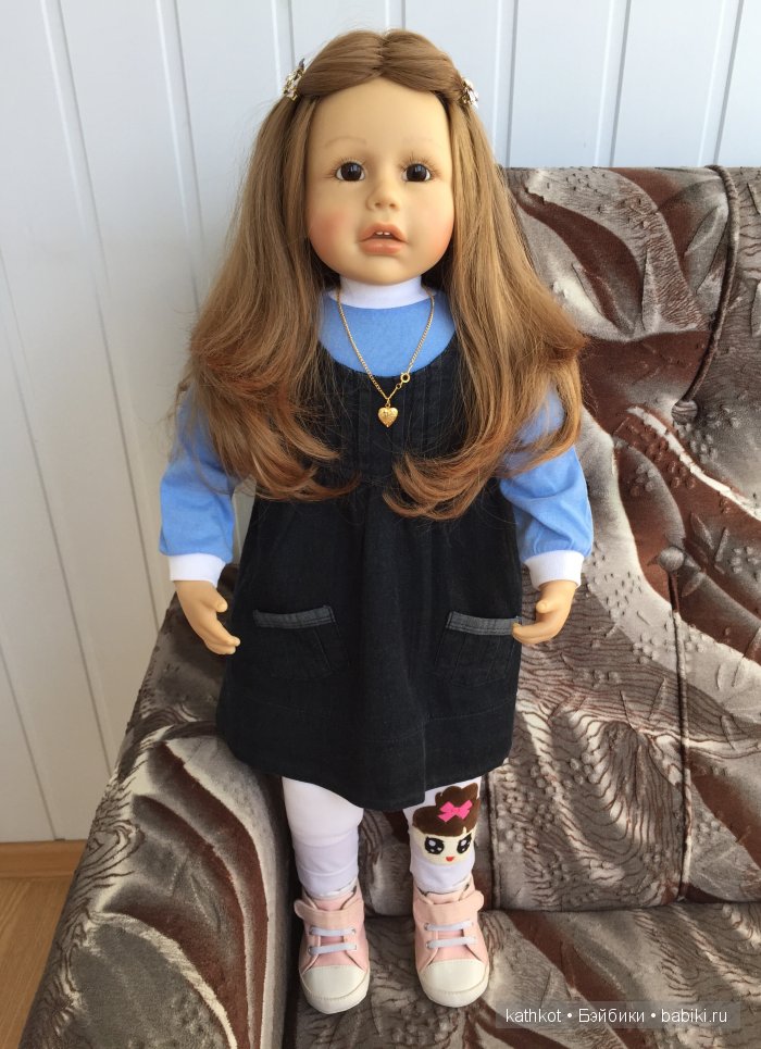 Мой толстенький хомячок - Верена, коллекционая кукла от Brigitte Leman (фото 6)