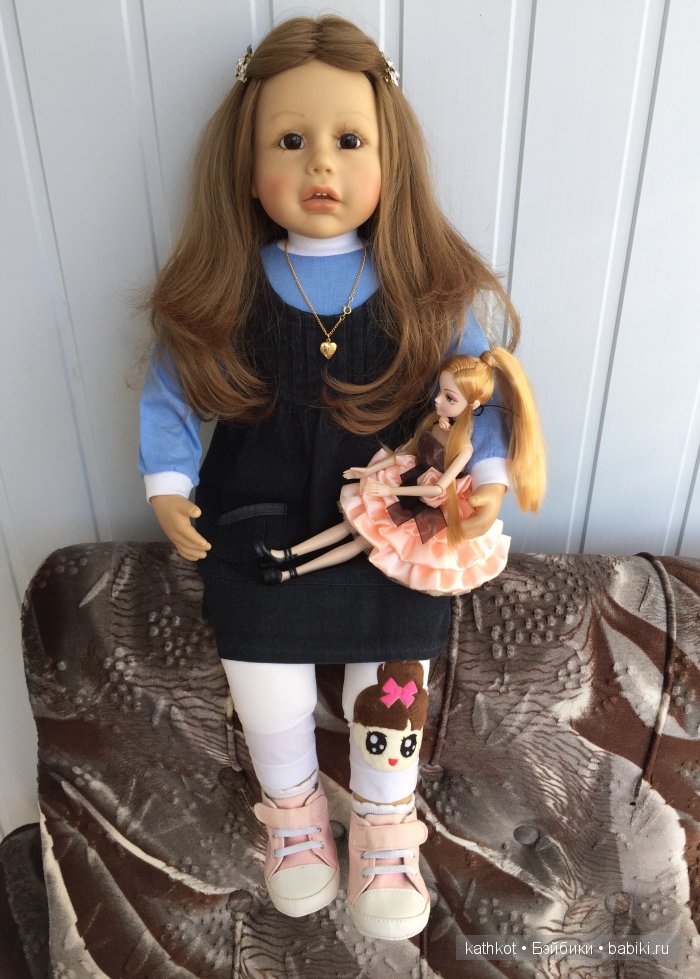 Мой толстенький хомячок - Верена, коллекционая кукла от Brigitte Leman
