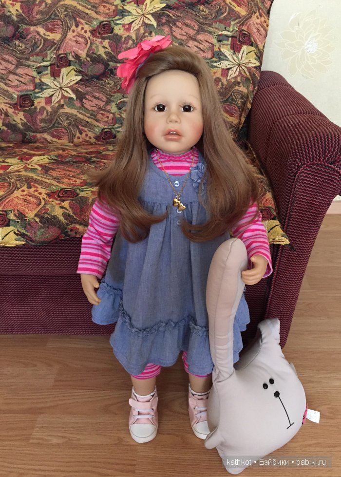 Мой толстенький хомячок - Верена, коллекционая кукла от Brigitte Leman