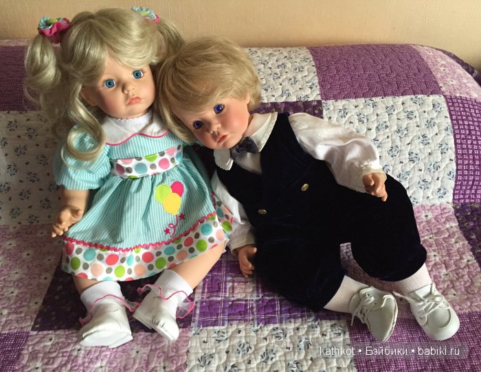 Сладкая парочка - мои малыши Сюзи и Сэмми от Susan Wakeen