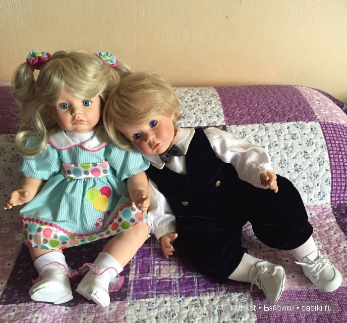 Сладкая парочка - мои малыши Сюзи и Сэмми от Susan Wakeen