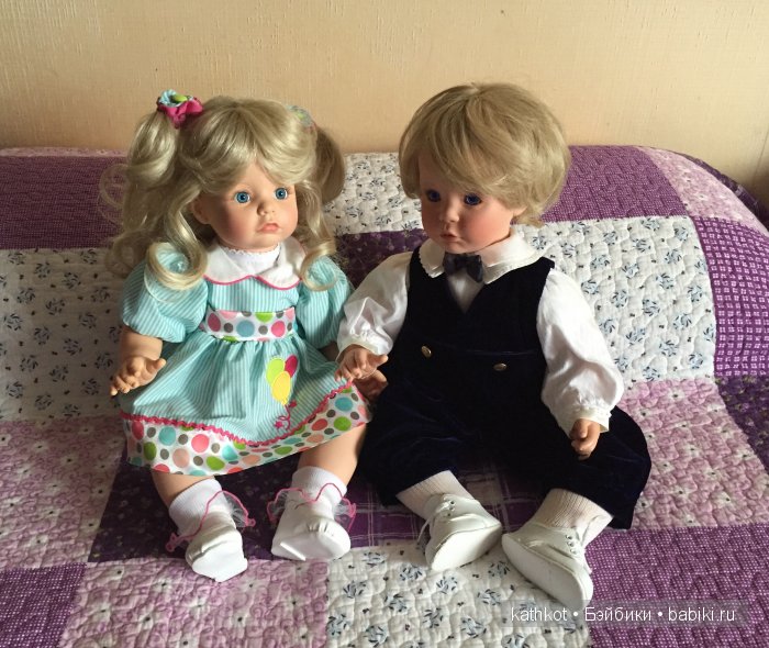 Сладкая парочка - мои малыши Сюзи и Сэмми от Susan Wakeen