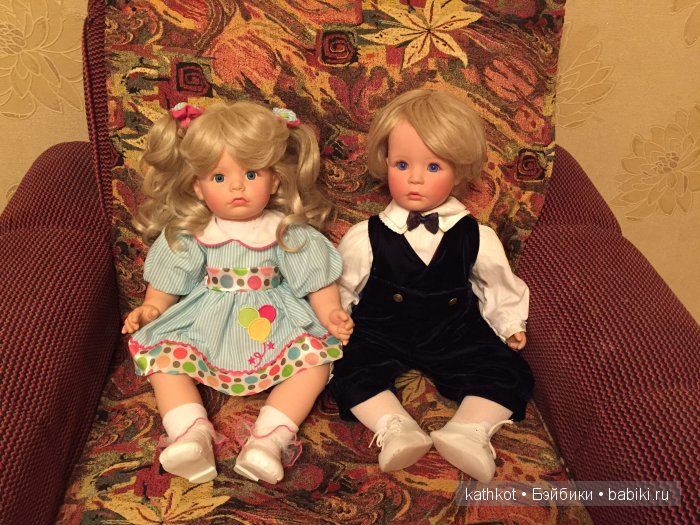 Сладкая парочка - мои малыши Сюзи и Сэмми от Susan Wakeen