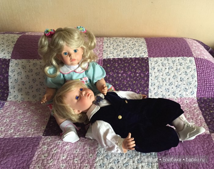 Сладкая парочка - мои малыши Сюзи и Сэмми от Susan Wakeen