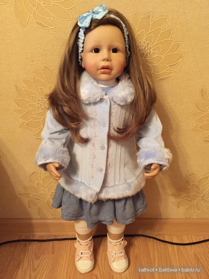 Мой толстенький хомячок - Верена, коллекционая кукла от Brigitte Leman