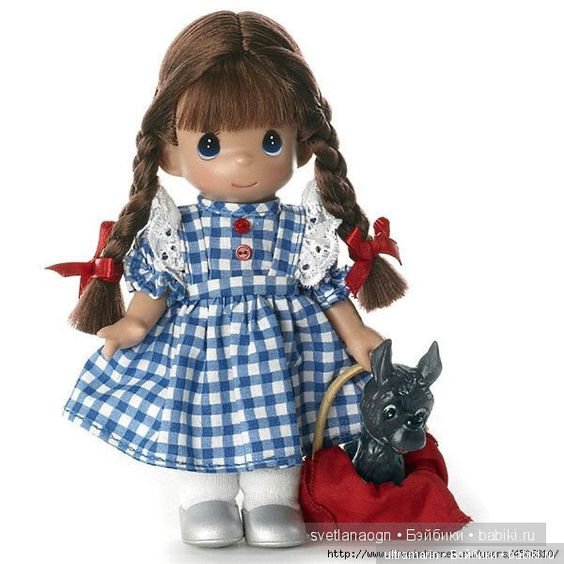 Новый житель в нашем доме или куколки Precious moments