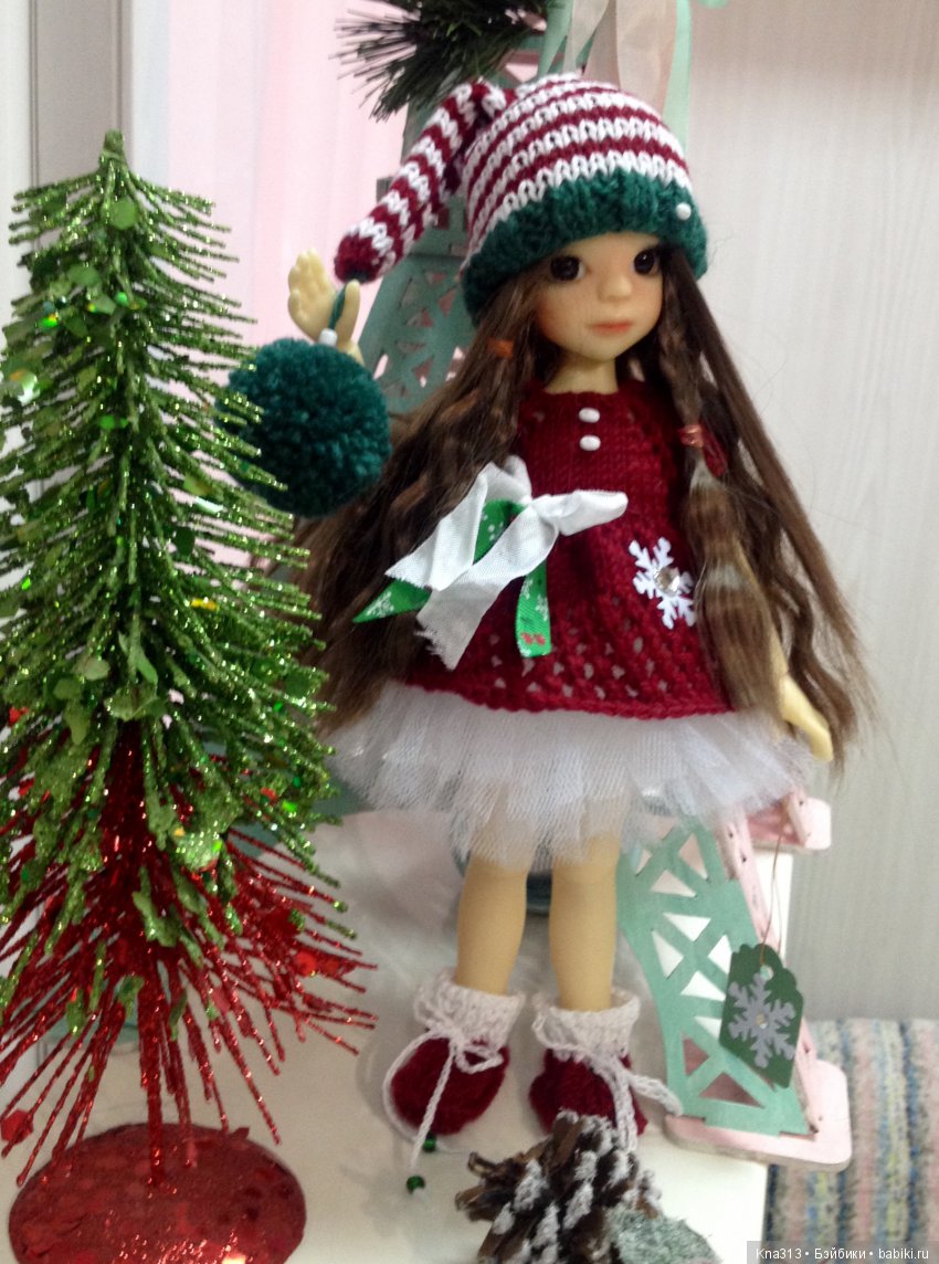 "Ожидание Нового Года" — Куклы Kaye Wiggs (Кайе Виггс): авторские BJD (БЖД)