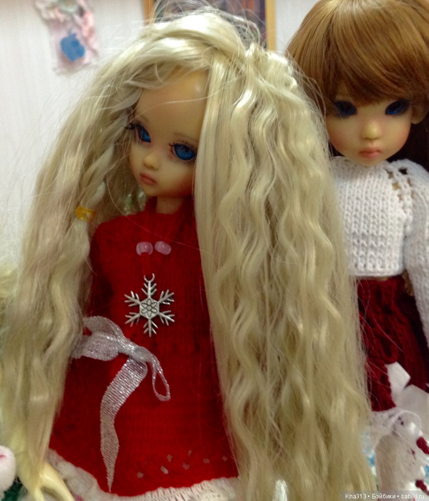 "Ожидание Нового Года" — Куклы Kaye Wiggs (Кайе Виггс): авторские BJD (БЖД)