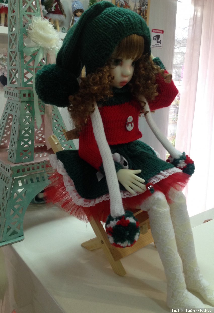 "Ожидание Нового Года" — Куклы Kaye Wiggs (Кайе Виггс): авторские BJD (БЖД)