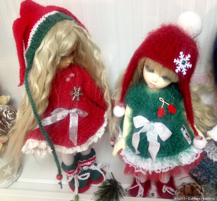 "Ожидание Нового Года" — Куклы Kaye Wiggs (Кайе Виггс): авторские BJD (БЖД)