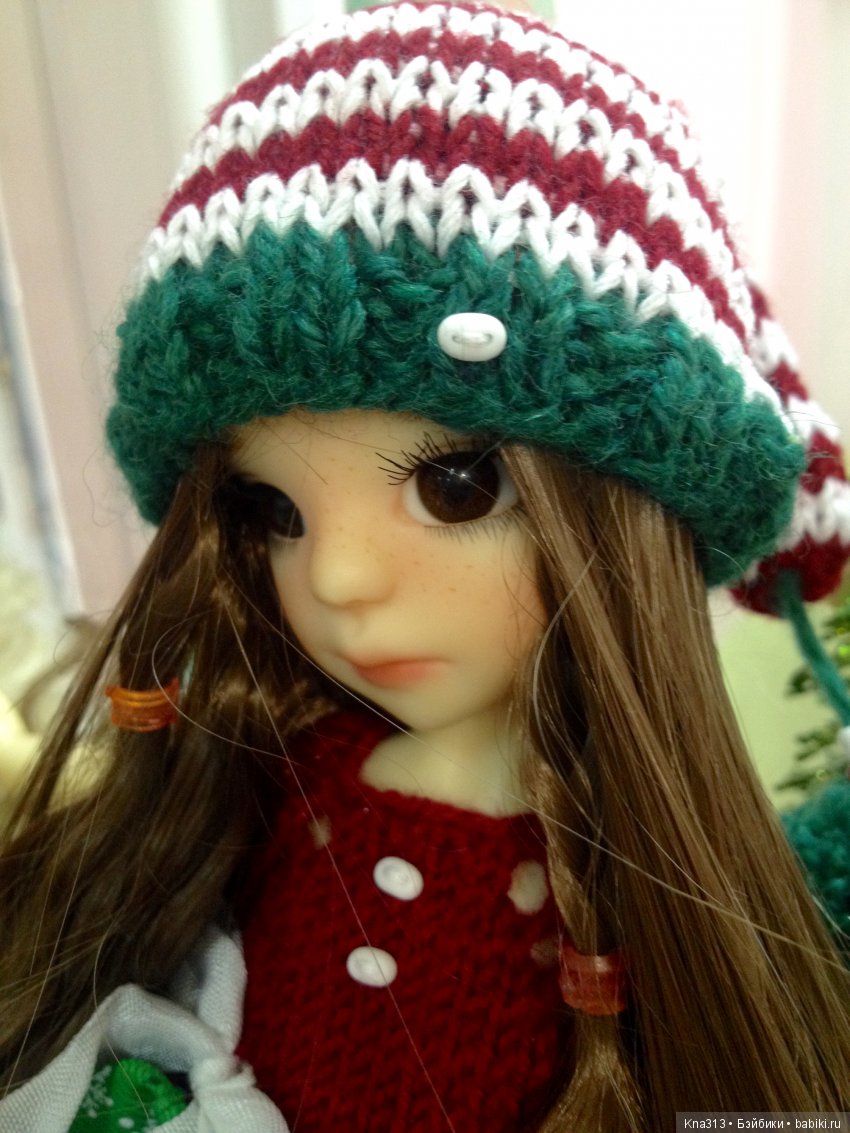 "Ожидание Нового Года" — Куклы Kaye Wiggs (Кайе Виггс): авторские BJD (БЖД)