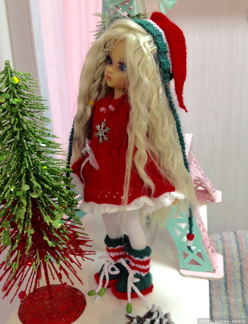 "Ожидание Нового Года" — Куклы Kaye Wiggs (Кайе Виггс): авторские BJD (БЖД)