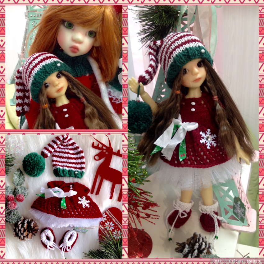 "Ожидание Нового Года" — Куклы Kaye Wiggs (Кайе Виггс): авторские BJD (БЖД)
