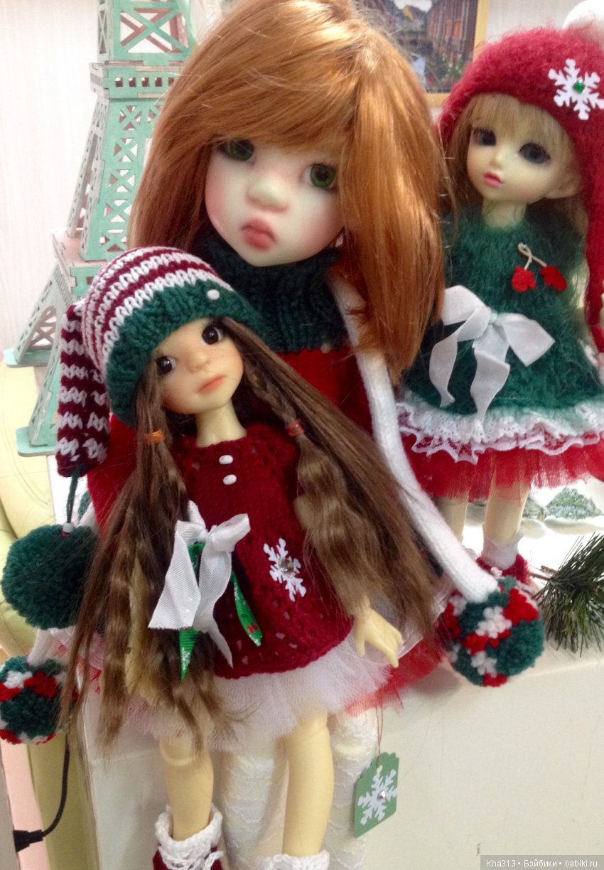 "Ожидание Нового Года" — Куклы Kaye Wiggs (Кайе Виггс): авторские BJD (БЖД)