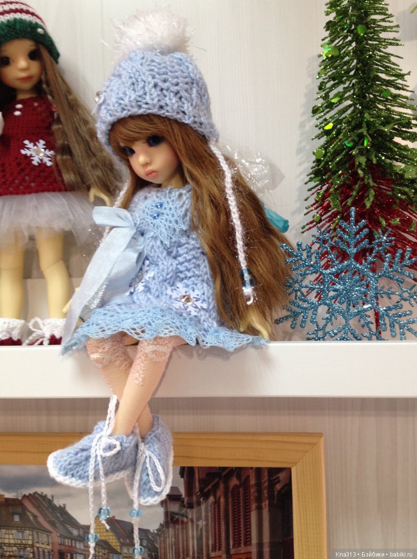 "Ожидание Нового Года" — Куклы Kaye Wiggs (Кайе Виггс): авторские BJD (БЖД)