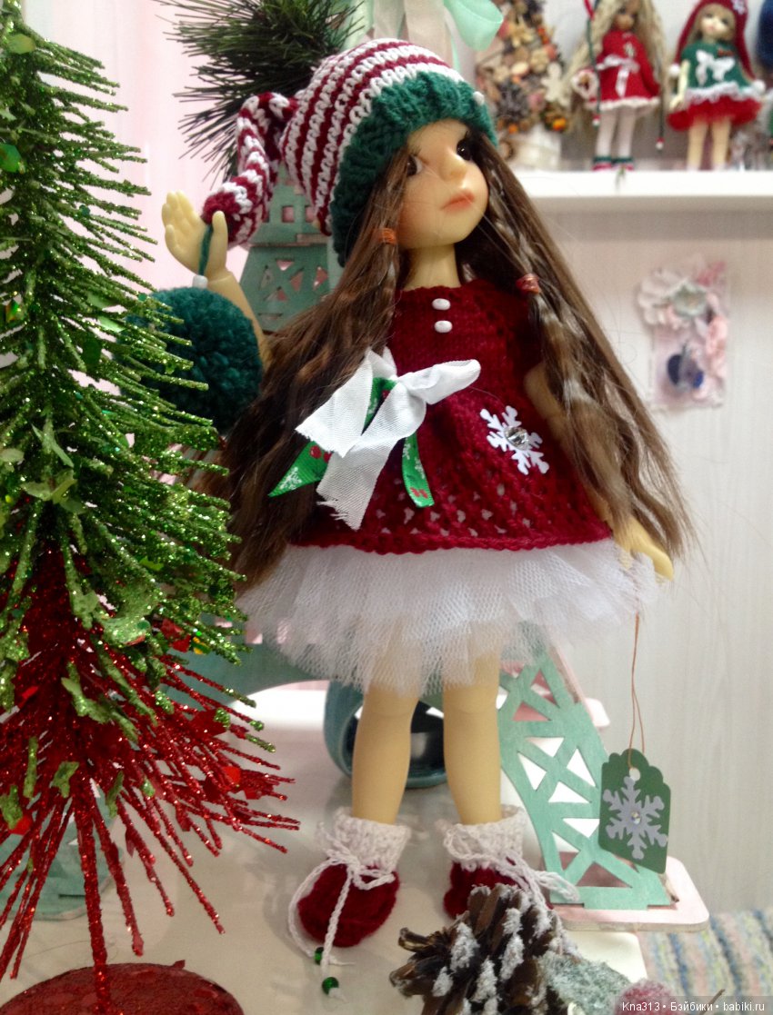 "Ожидание Нового Года" — Куклы Kaye Wiggs (Кайе Виггс): авторские BJD (БЖД)