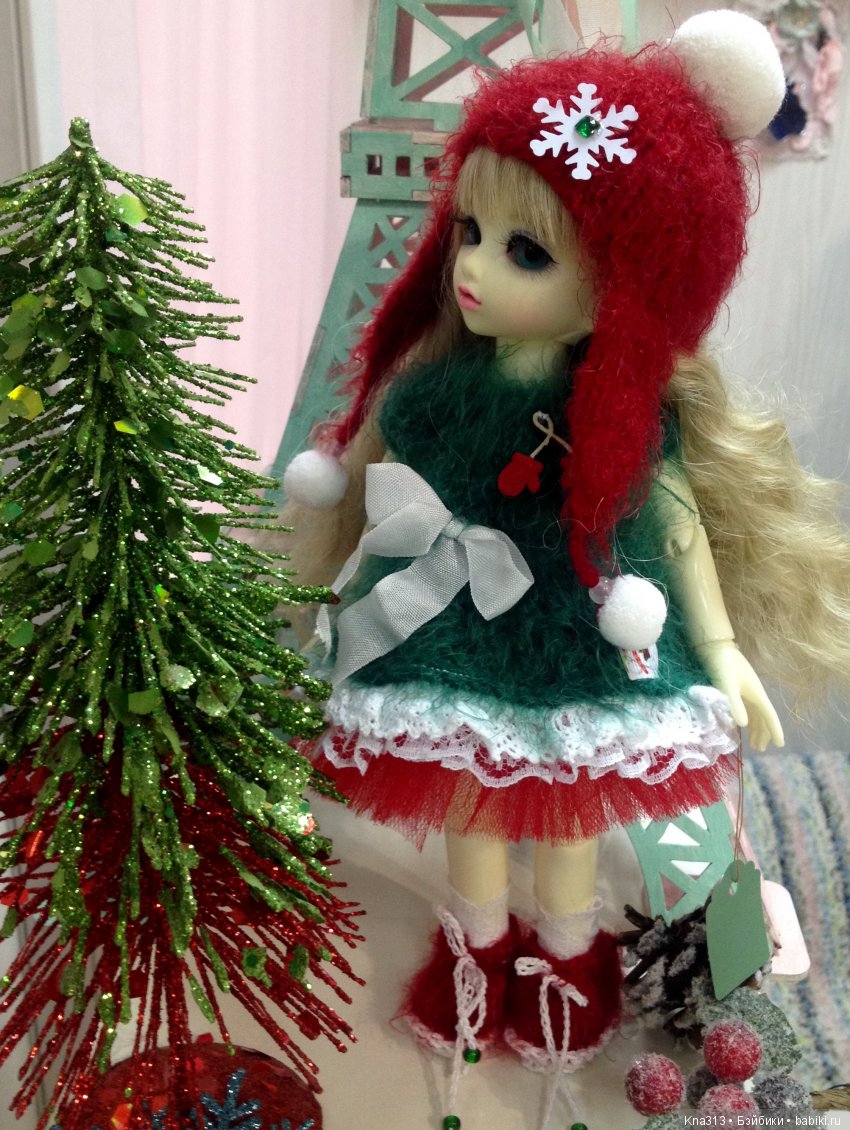 "Ожидание Нового Года" — Куклы Kaye Wiggs (Кайе Виггс): авторские BJD (БЖД)