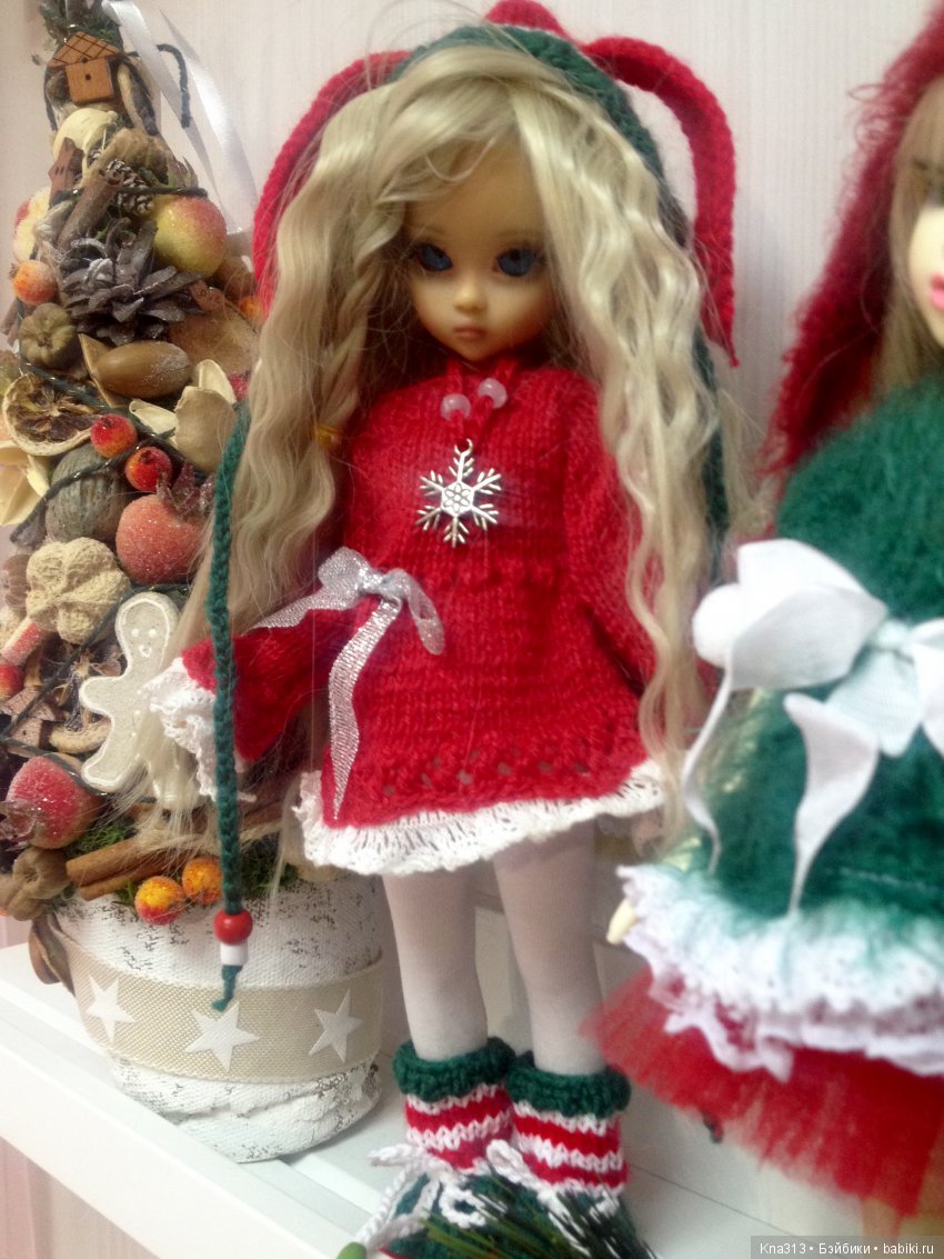 "Ожидание Нового Года" — Куклы Kaye Wiggs (Кайе Виггс): авторские BJD (БЖД)