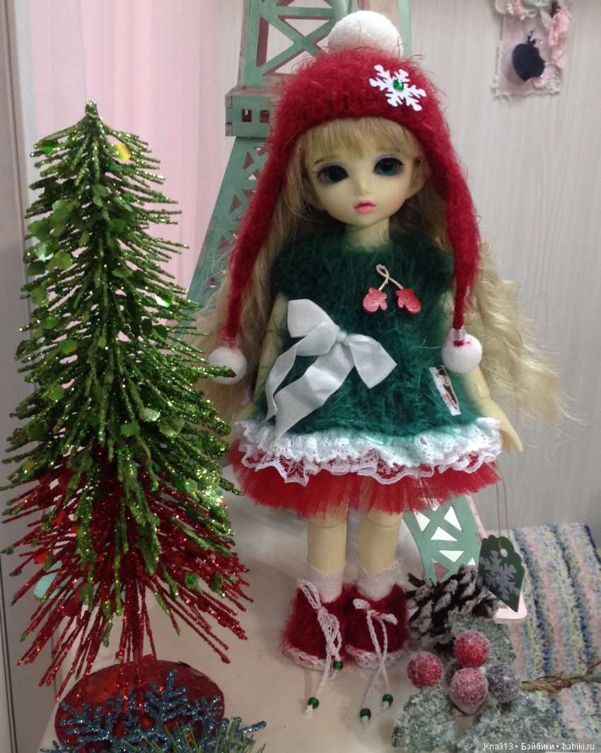 "Ожидание Нового Года" — Куклы Kaye Wiggs (Кайе Виггс): авторские BJD (БЖД)