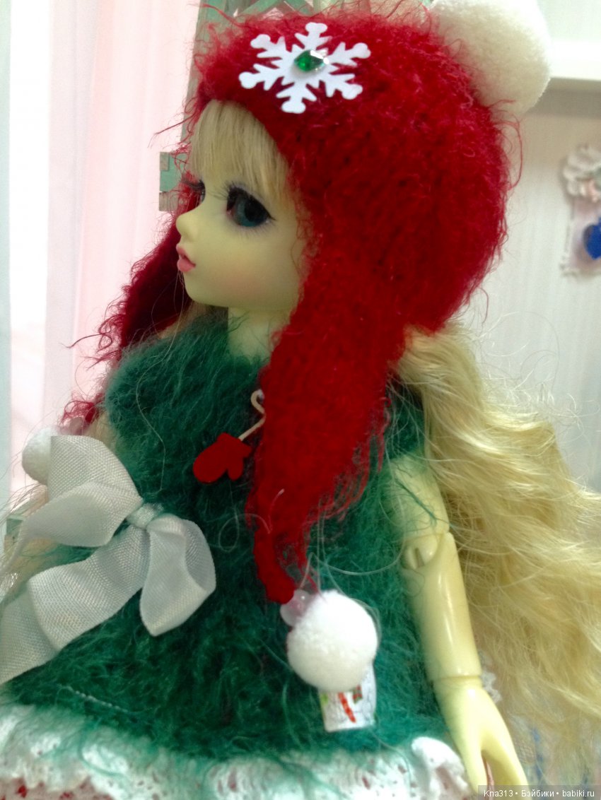 "Ожидание Нового Года" — Куклы Kaye Wiggs (Кайе Виггс): авторские BJD (БЖД)