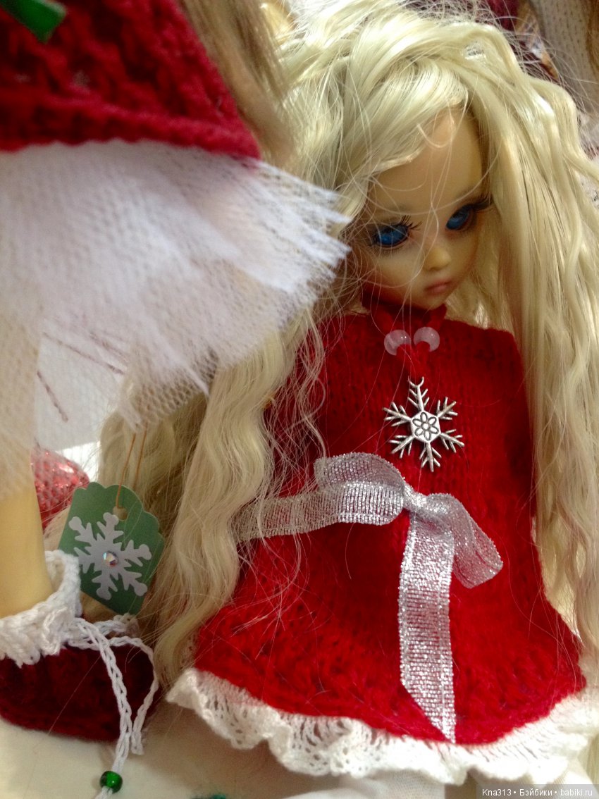 "Ожидание Нового Года" — Куклы Kaye Wiggs (Кайе Виггс): авторские BJD (БЖД) (фото 10)