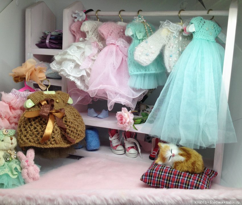 "Цветной воздух" гардероб для тиников