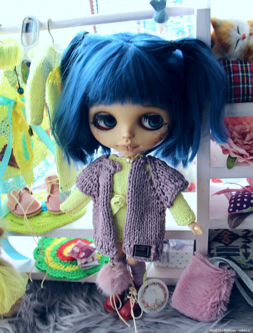 "Лимонный фреш-1" для Блайз/Blythe или страна Лимония (фото 7)