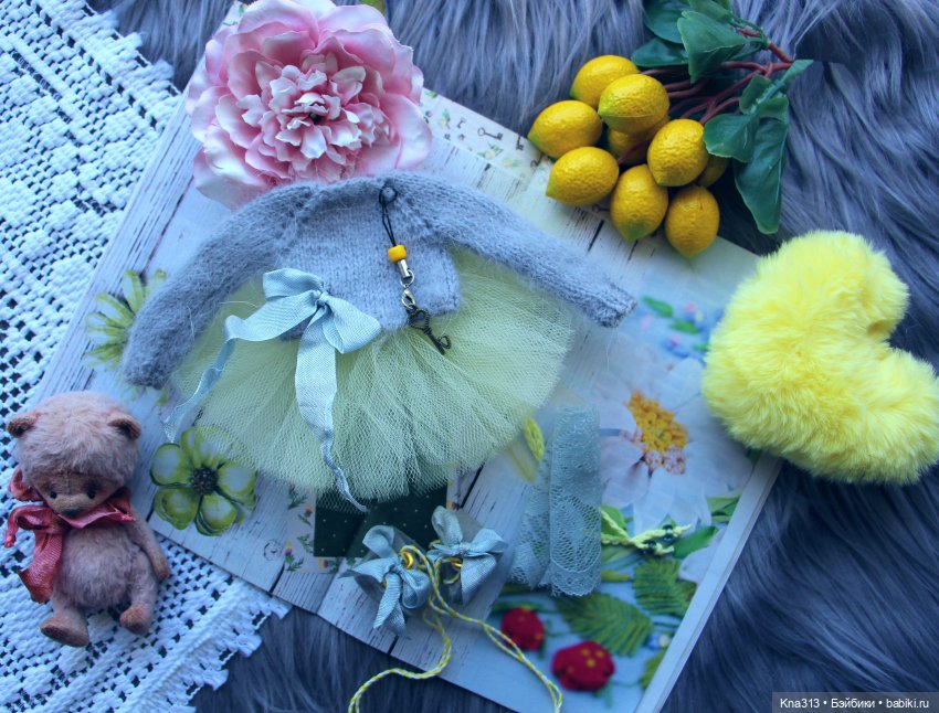 "Лимонный фреш-1" для Блайз/Blythe или страна Лимония