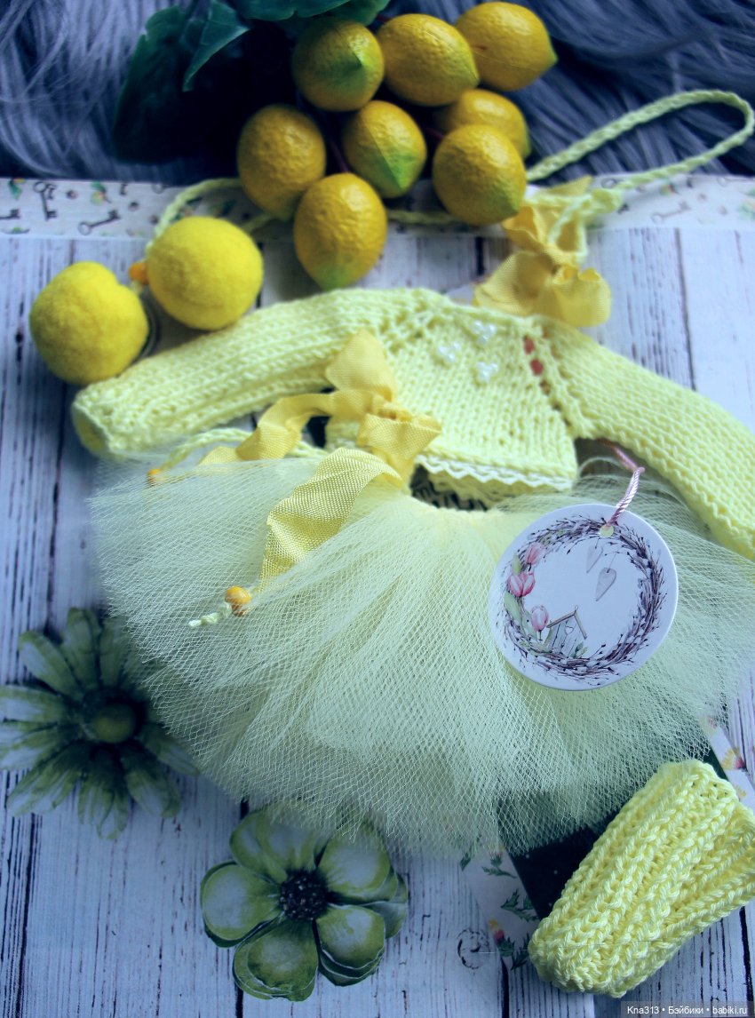 "Лимонный фреш-1" для Блайз/Blythe или страна Лимония