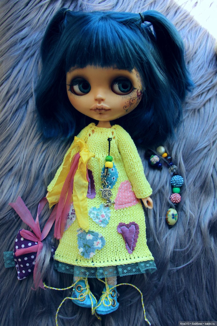 "Лимонный фреш-1" для Блайз/Blythe или страна Лимония