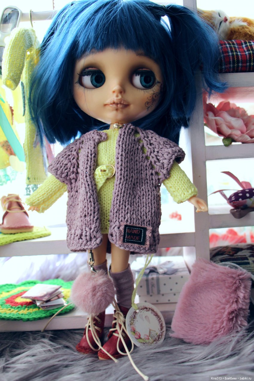 "Лимонный фреш-1" для Блайз/Blythe или страна Лимония (фото 6)