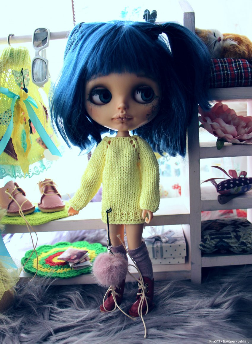 "Лимонный фреш-1" для Блайз/Blythe или страна Лимония (фото 2)