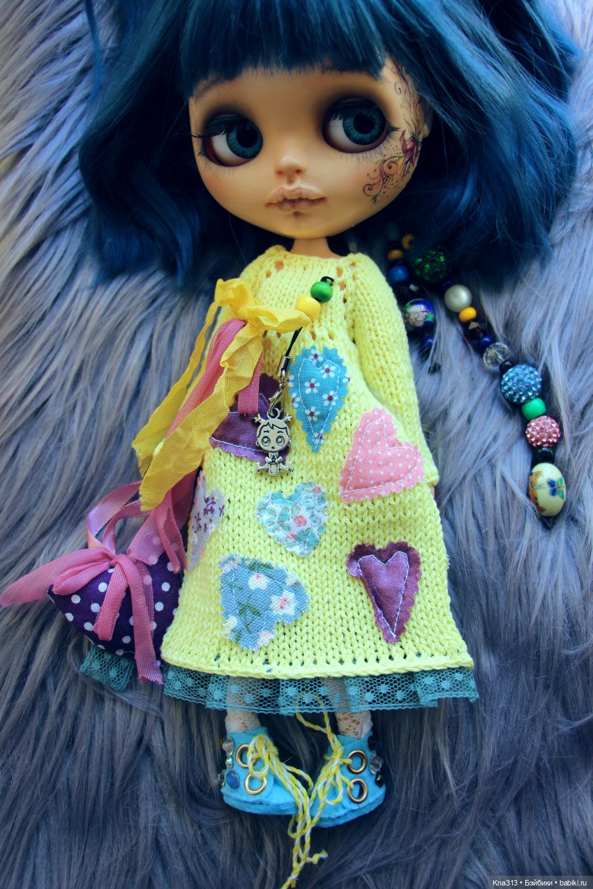 "Лимонный фреш-1" для Блайз/Blythe или страна Лимония