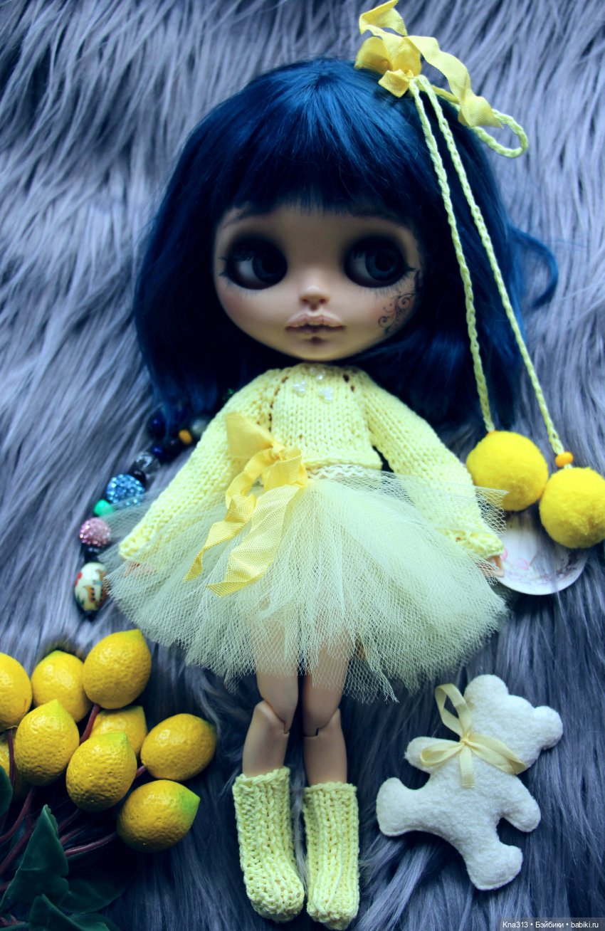 "Лимонный фреш-1" для Блайз/Blythe или страна Лимония