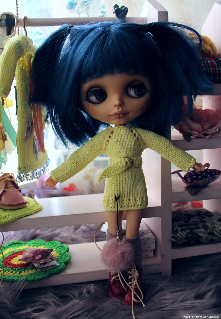 "Лимонный фреш-1" для Блайз/Blythe или страна Лимония (фото 5)