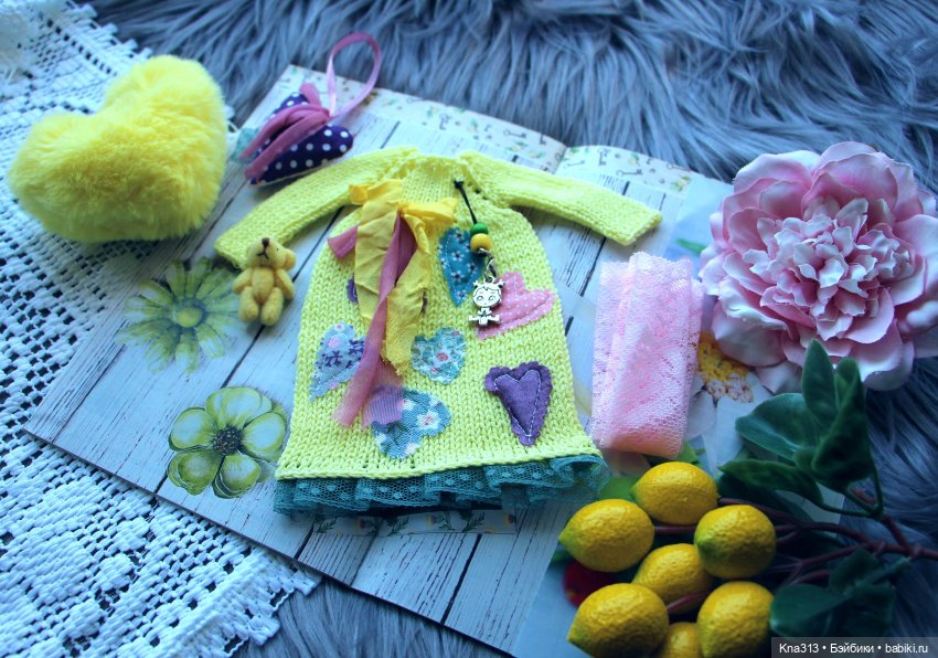 "Лимонный фреш-1" для Блайз/Blythe или страна Лимония