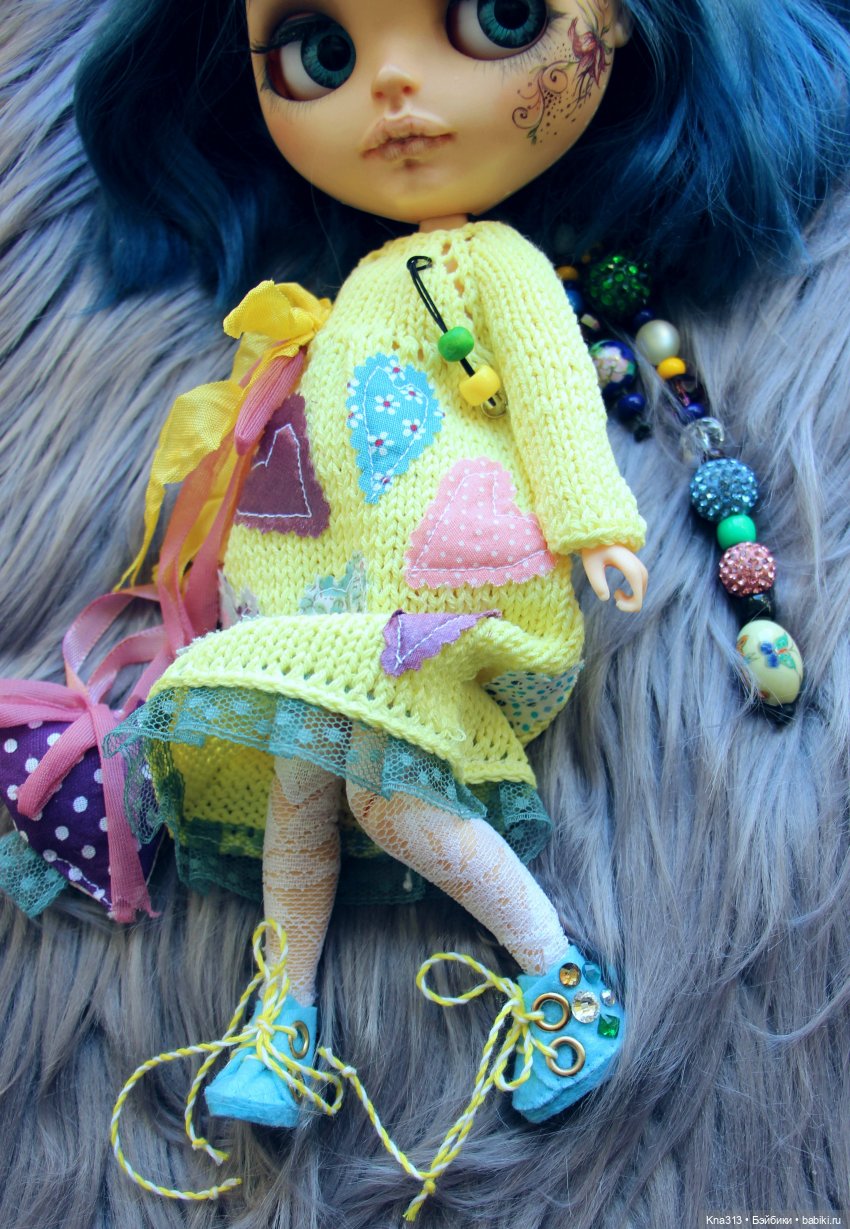 "Лимонный фреш-1" для Блайз/Blythe или страна Лимония