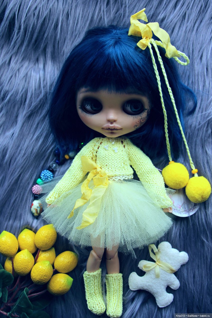 "Лимонный фреш-1" для Блайз/Blythe или страна Лимония