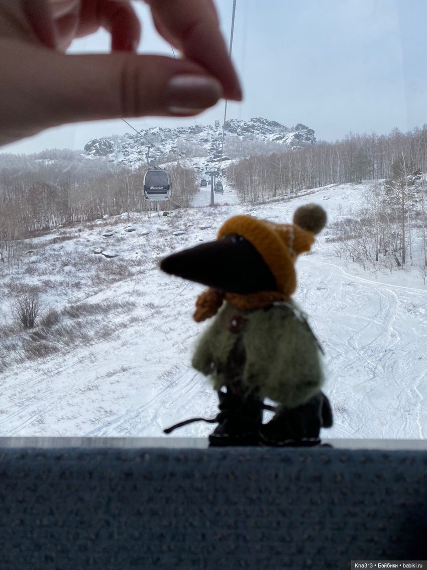 Очень активный отдых. Конечно с куклами, лыжами, тюбингами