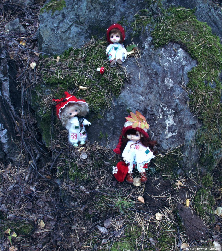 Поганки или миииилые Мухоморчики? Мы искали их в лесу