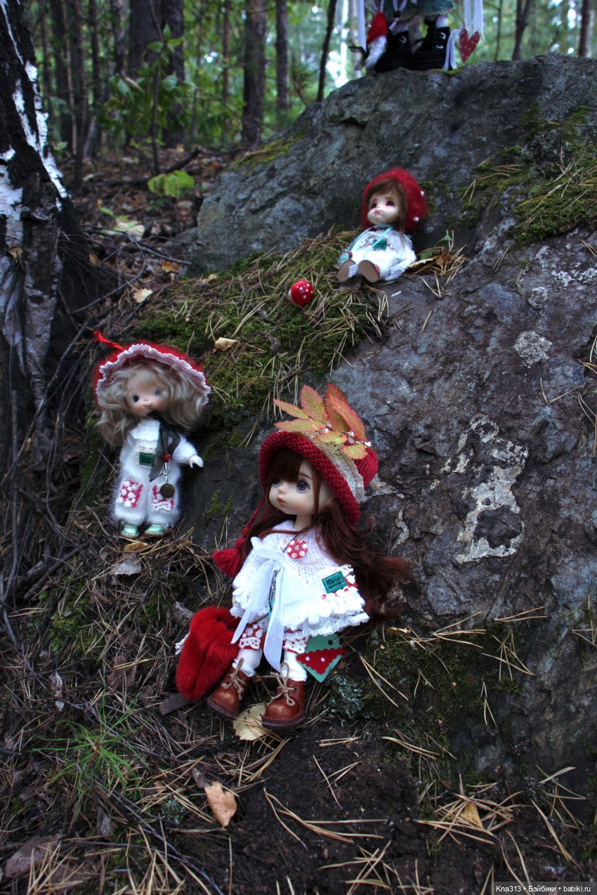 Поганки или миииилые Мухоморчики? Мы искали их в лесу