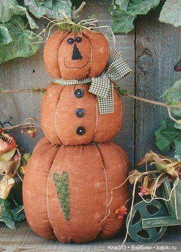Осенние тыковки — Кукольная миниатюра своими руками: еда (фото 3)