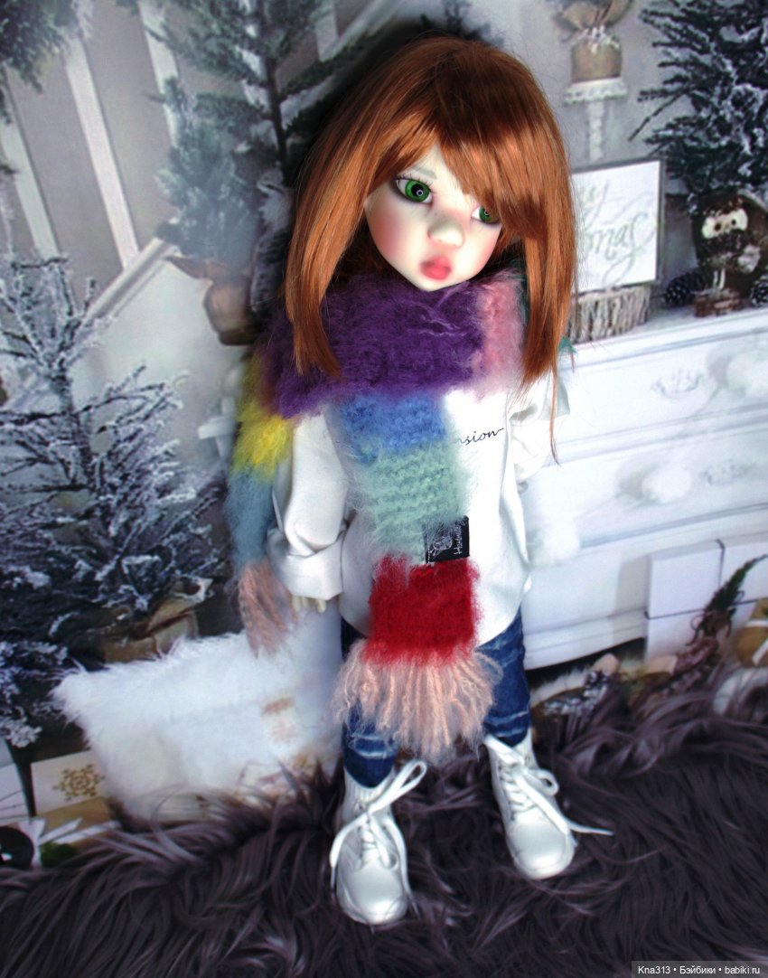 Про шарфики. Много-много шарфов | Бэйбики Про шарфики. Много-много шарфов