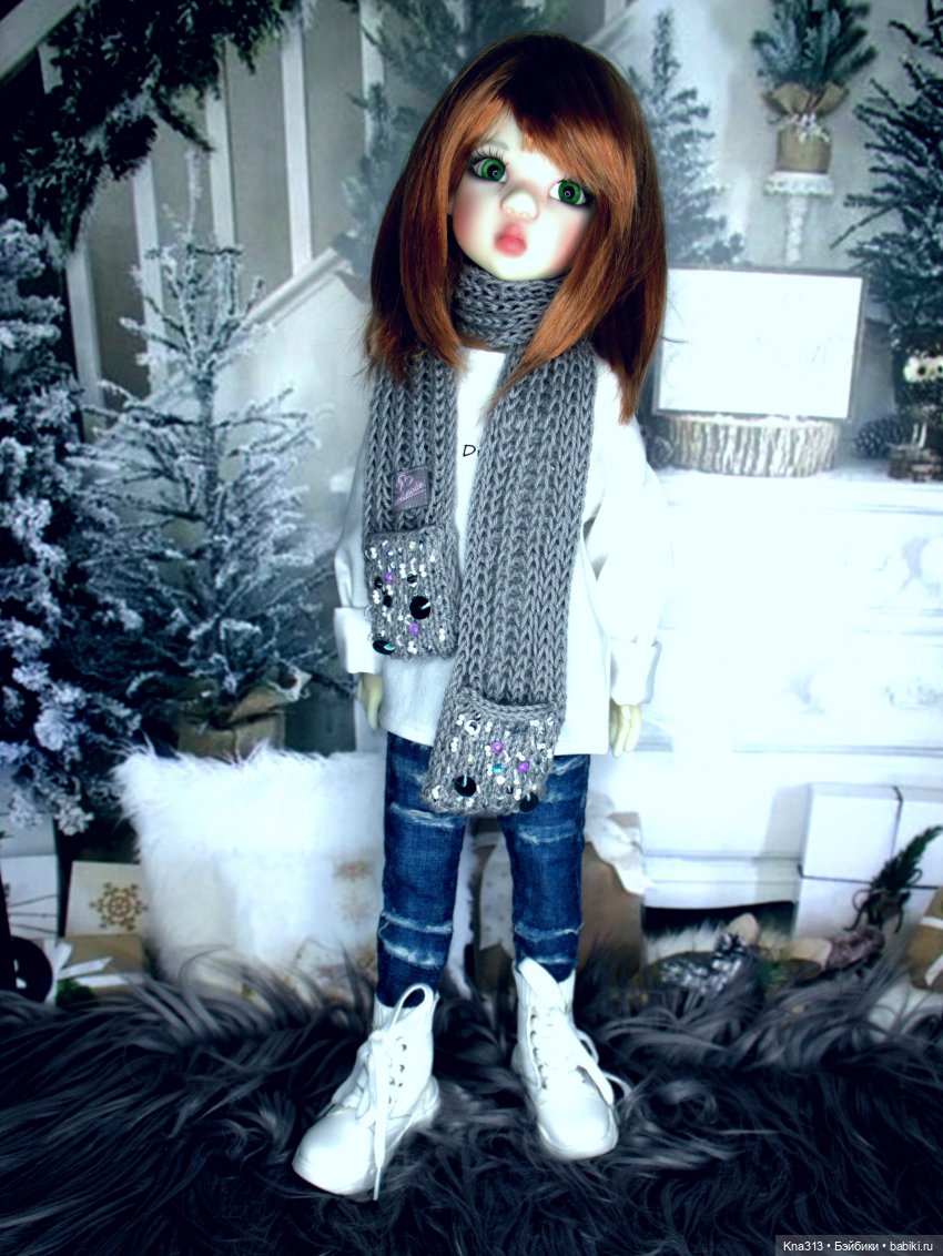 Про шарфики. Много-много шарфов | Бэйбики Про шарфики. Много-много шарфов