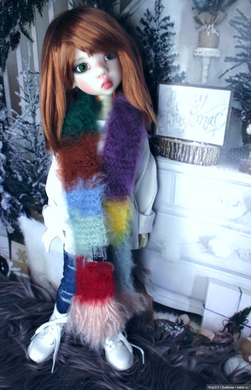 Про шарфики. Много-много шарфов | Бэйбики Про шарфики. Много-много шарфов