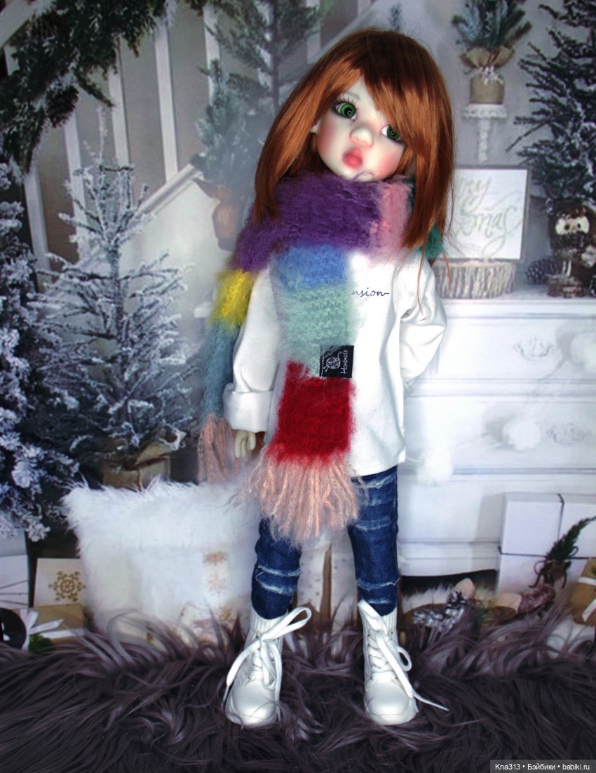 Про шарфики. Много-много шарфов | Бэйбики Про шарфики. Много-много шарфов